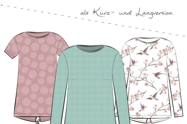 Schnittmuster-Fadenkäfer "SCHWALBENSHIRT DAMEN"