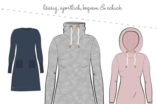 Schnittmuster-Fadenkäfer "KLEID NIEKE DAMEN"