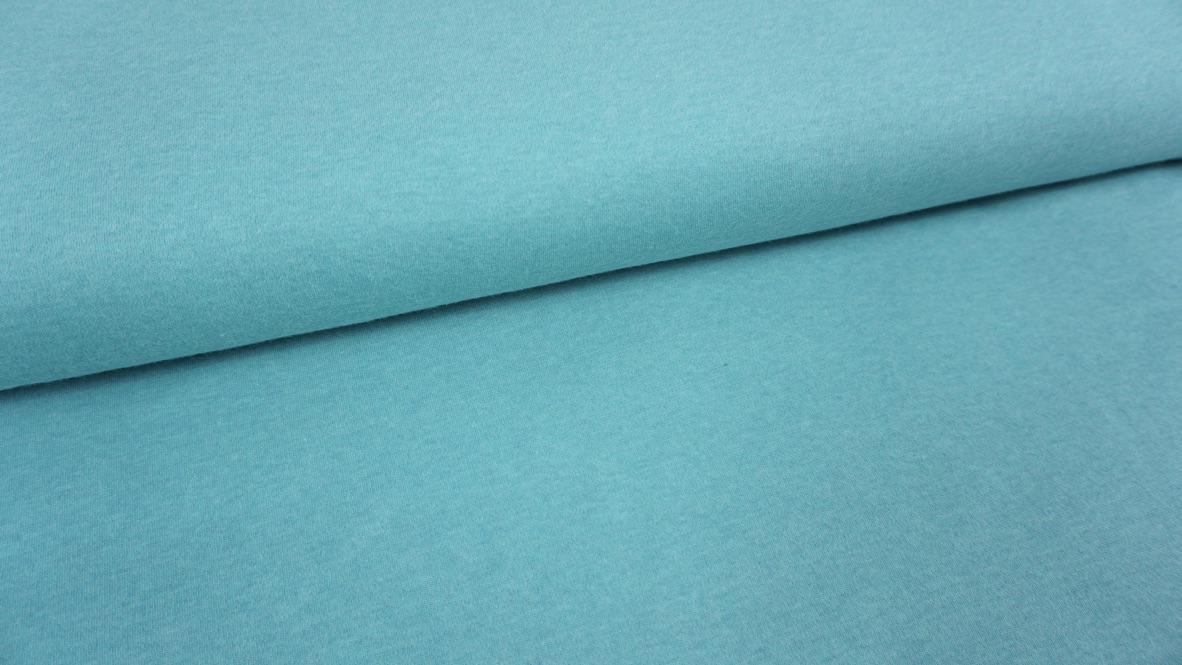 Interlock - Uni (meliert/türkis) – Bild 2