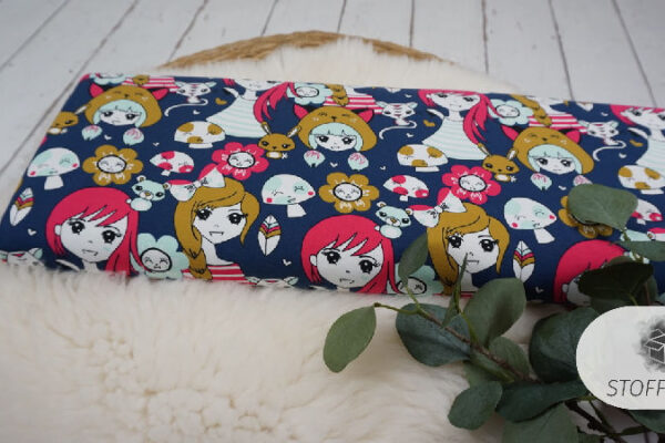 Jersey - Mangas (dunkelblau)
