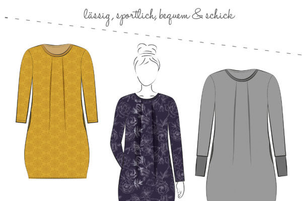 Schnittmuster-Fadenkäfer "AMELIE KLEID DAMEN"