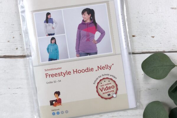 Schnittmuster Pattydoo "Freestyle Hoodie NELLY"