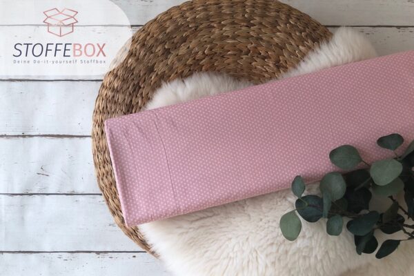 Webware/Baumwolle mini Sterne (rosa)