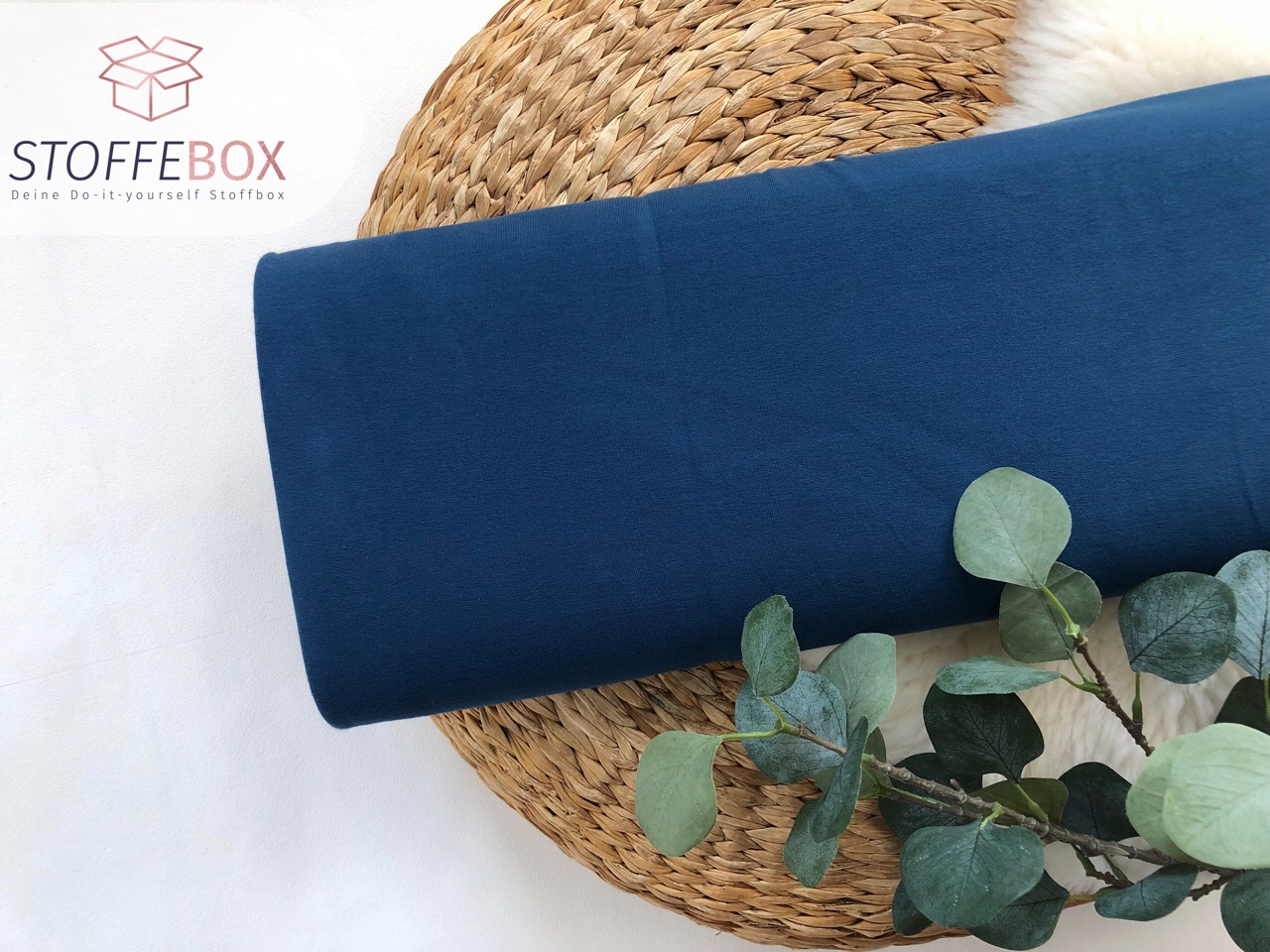 French Terry / Sommersweat - Uni blau, petrol, mint Farbpalette (versch. Farben) Öko-Tex-100 – Bild 3