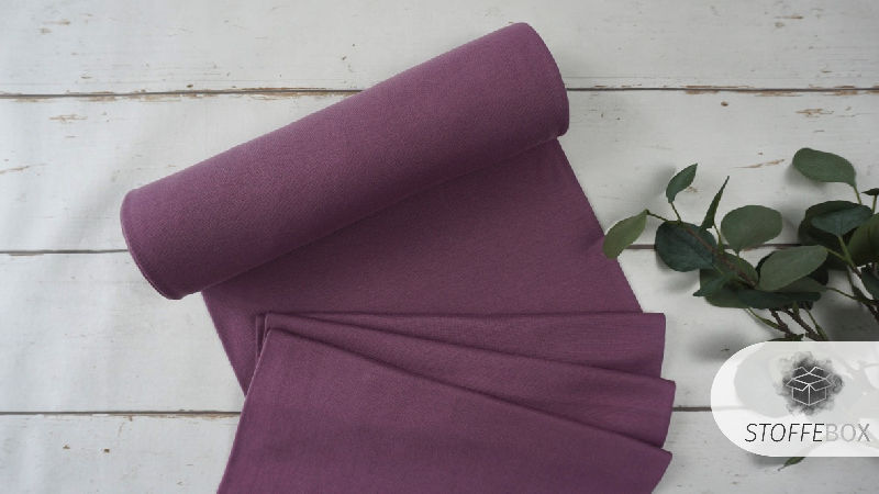 Stoffpaket - Triangel/Wasserfarben (dunkelpetrol/aubergine) – Bild 5