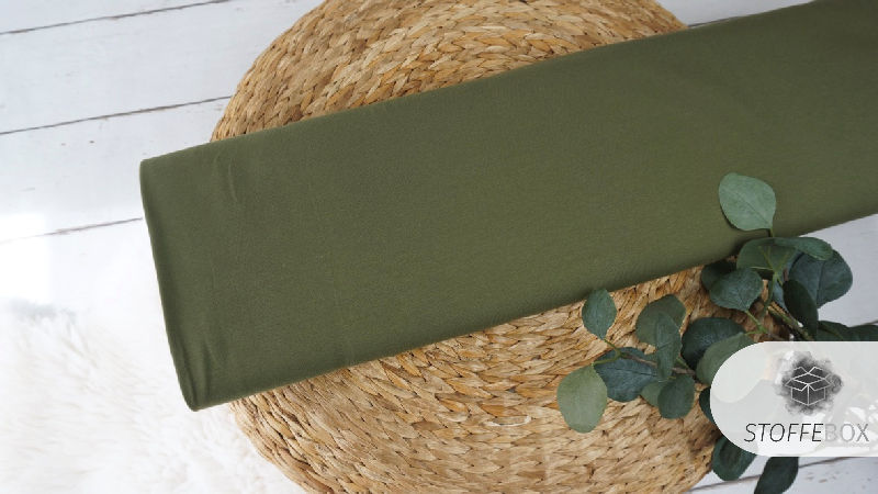 Stoffpaket - Forest Dreams (oliv/dunkelblau/grau) – Bild 2