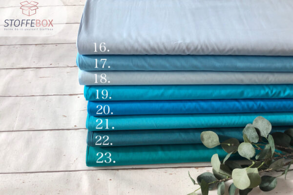 Baumwollstoffpaket - Uni (Einheit wählbar ab 50cm-2m)