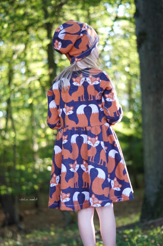 Jaquard Foxy XL Öko-Tex-100 - (rost/nachtblau) – Bild 3