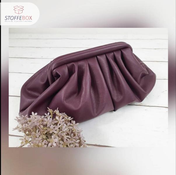 Veganes Leder - Kunstleder uni / metallic (Farbe wählbar) – Bild 16