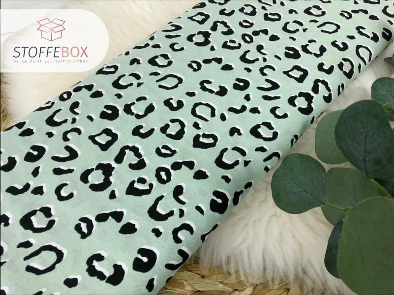 Viskose - Leoprint / Animalprint Leomuster (versch. Farben) – Bild 4