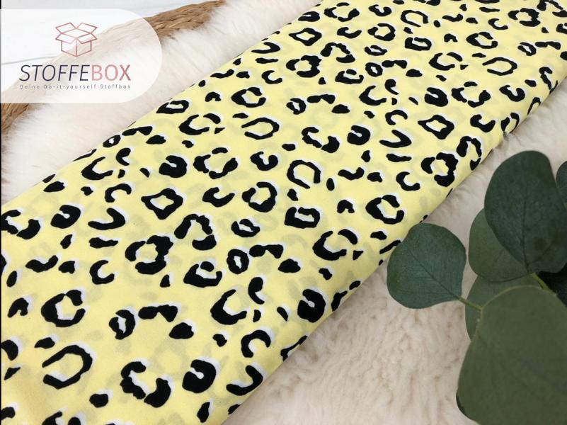 Viskose - Leoprint / Animalprint Leomuster (versch. Farben) – Bild 5