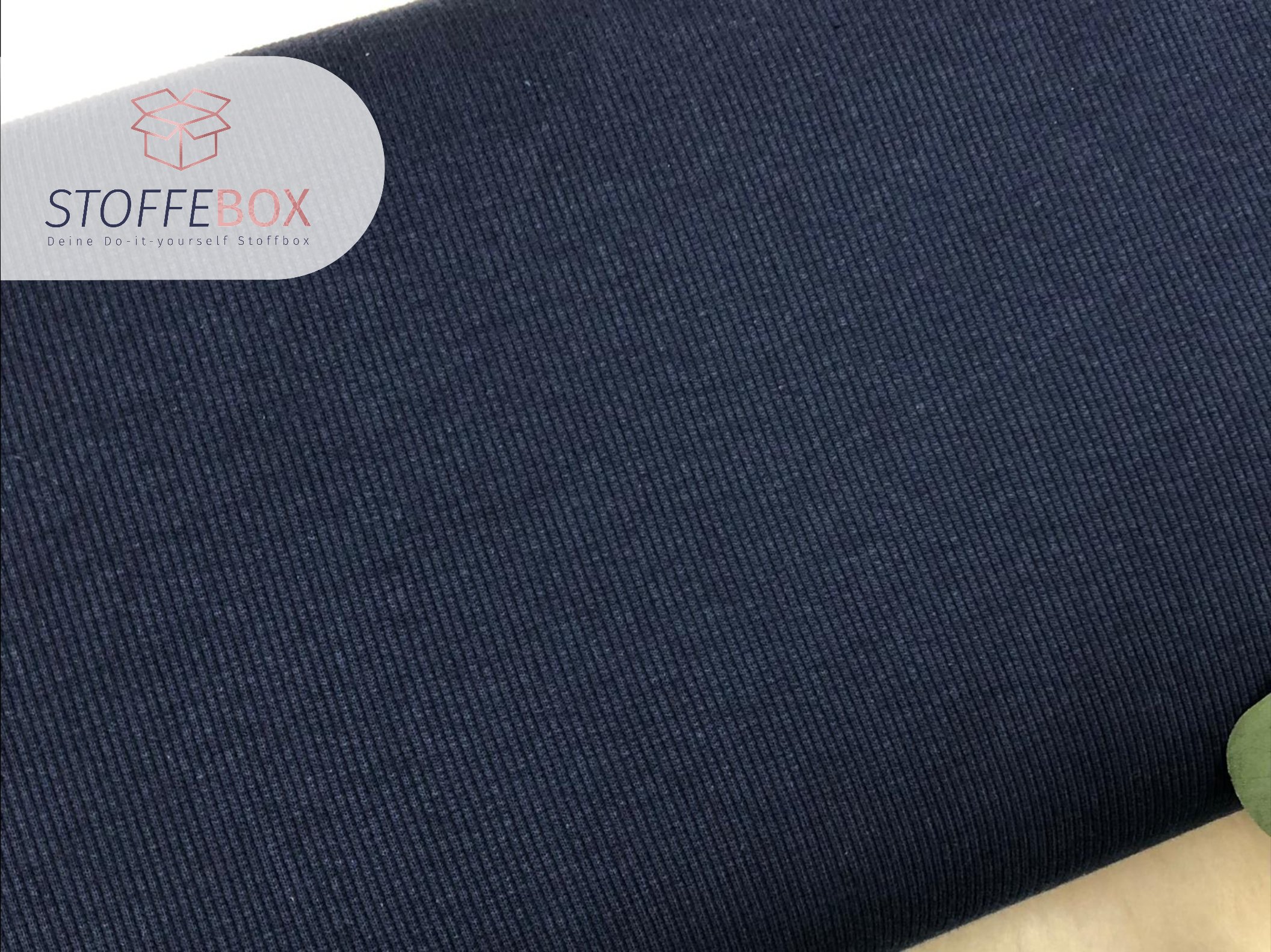 Ripp Jersey - Uni (versch. Farben) – Bild 17