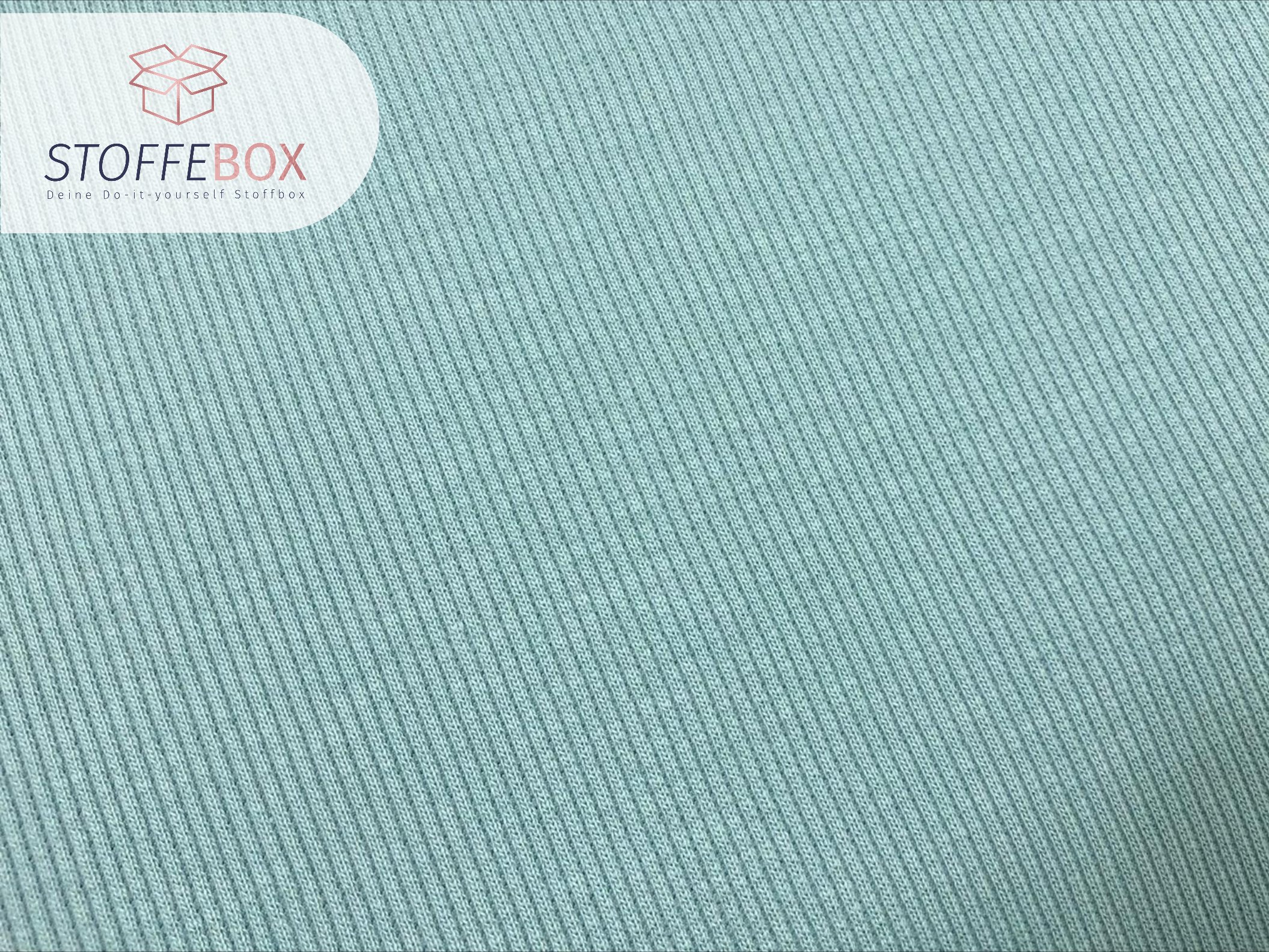 Ripp Jersey - Uni (versch. Farben) – Bild 3