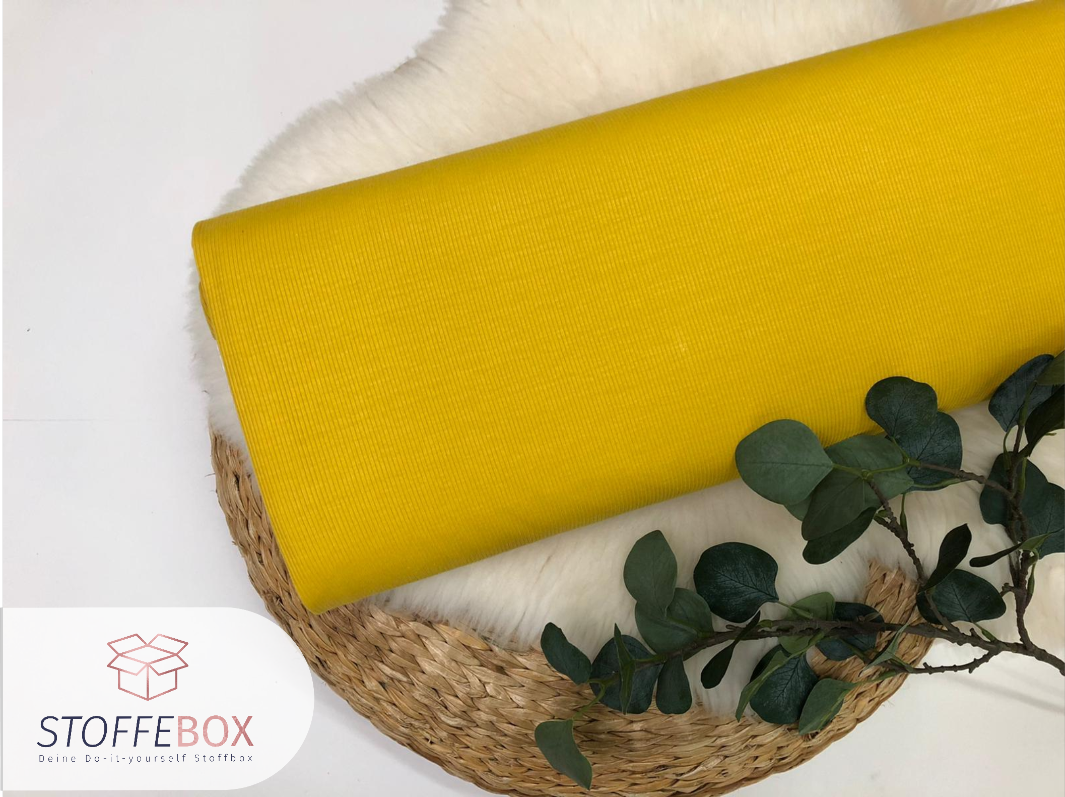 Ripp Jersey - Uni (versch. Farben) – Bild 12