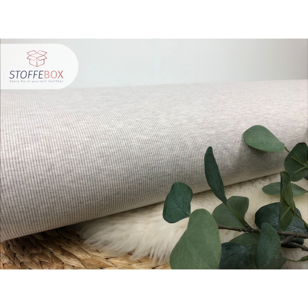 Ripp Jersey - Uni (versch. Farben) – Bild 5