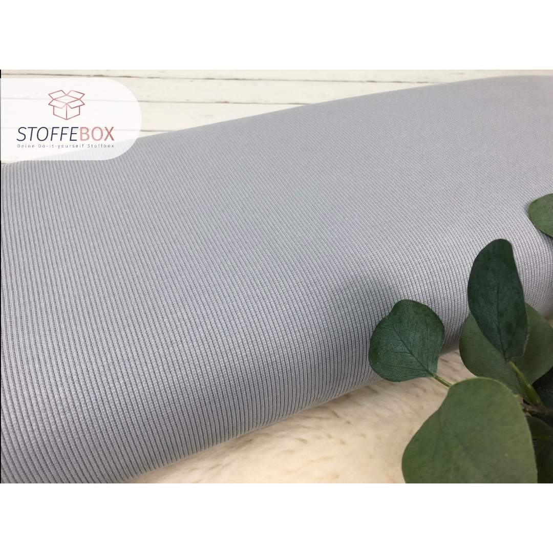 Ripp Jersey - Uni (versch. Farben) – Bild 13