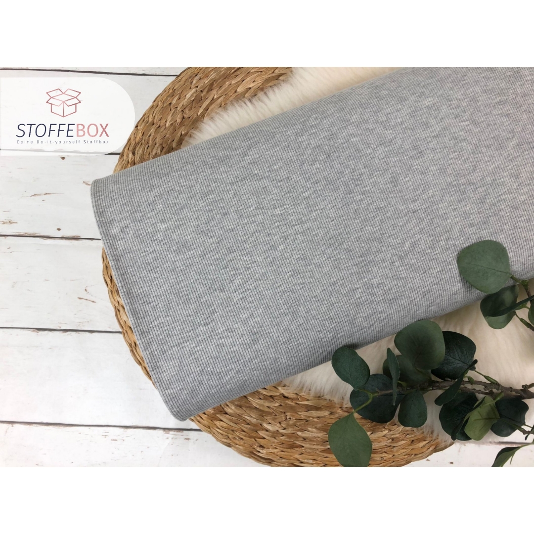 Ripp Jersey - Uni (versch. Farben) – Bild 10
