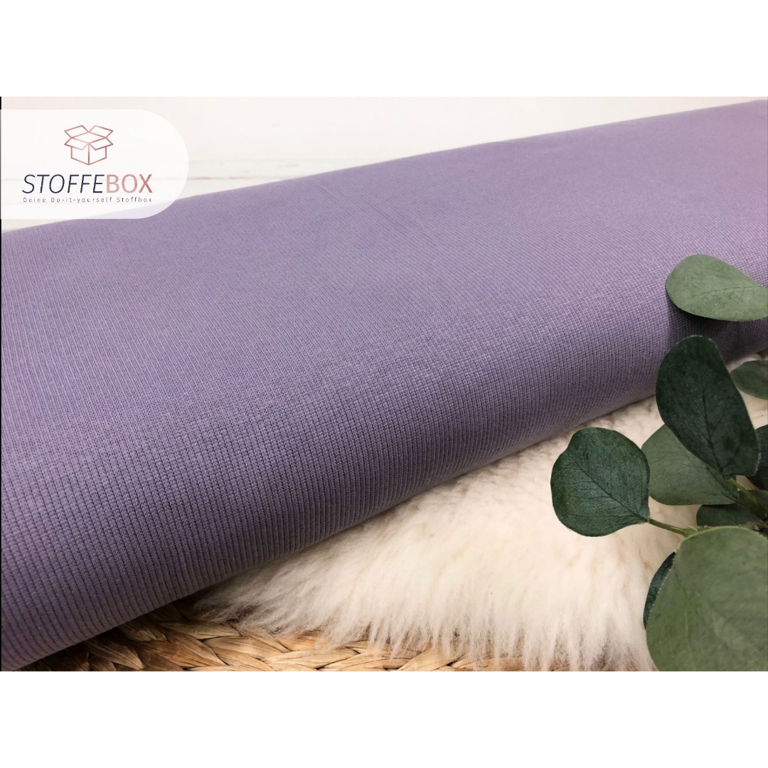 Ripp Jersey - Uni (versch. Farben) – Bild 13