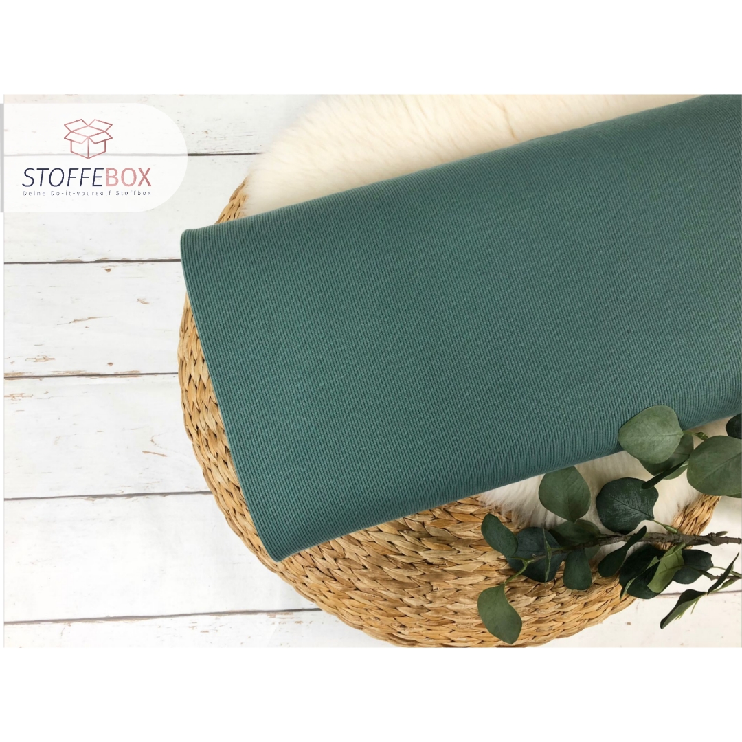 Ripp Jersey - Uni (versch. Farben) – Bild 6