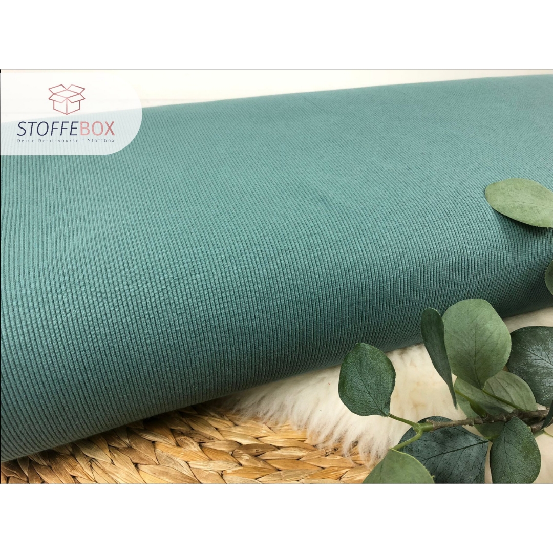 Ripp Jersey - Uni (versch. Farben) – Bild 7