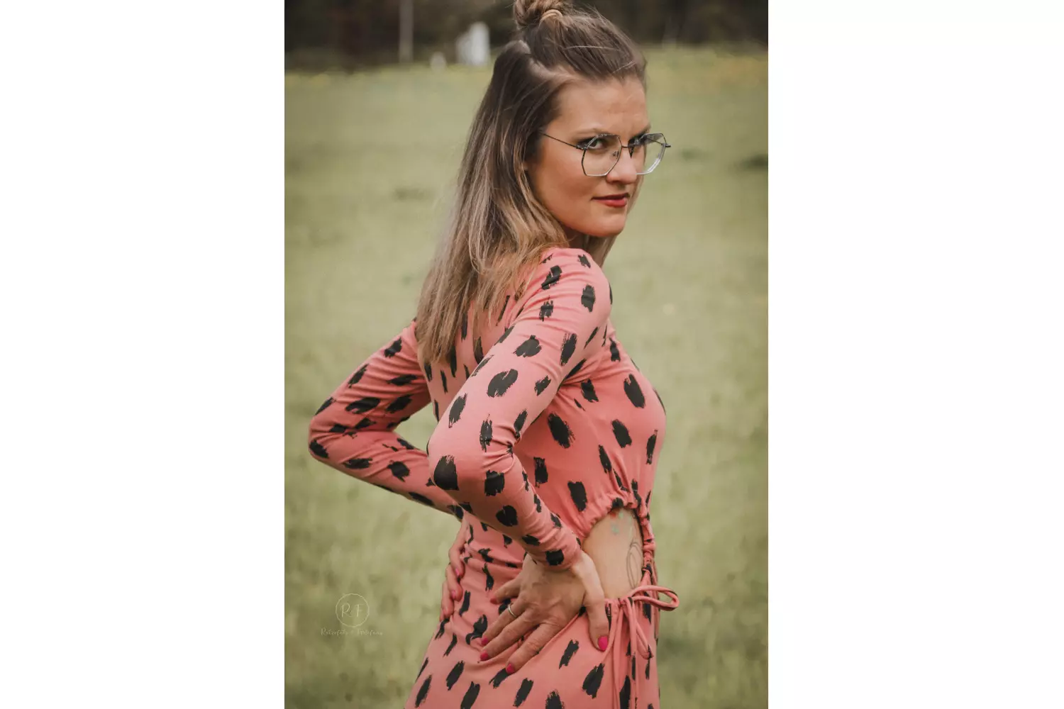 Baumwolljersey Jersey - Tupfen gestreift Striche Streifen - rosa – Bild 5