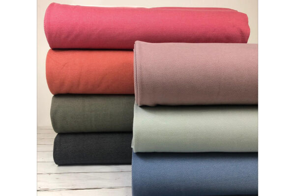 Jacquard Sweat Kuschelsweat 340g/qm gebürstet angeraut Öko-Tex 100 uni (verschiedene Farben)