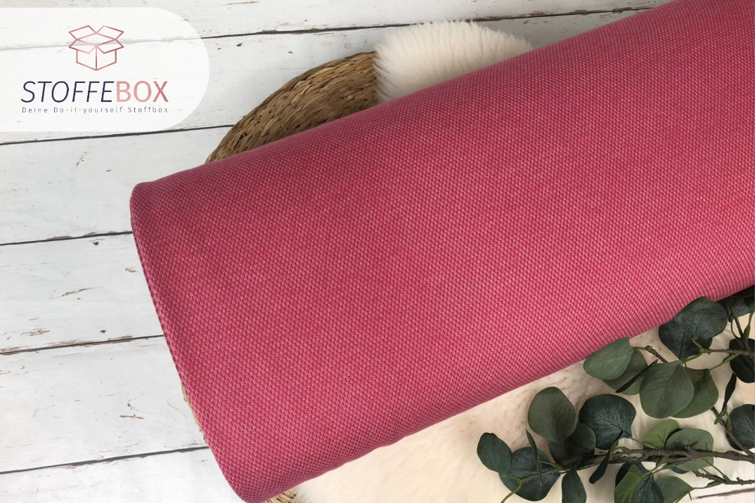 Jacquard Sweat Kuschelsweat 340g/qm gebürstet angeraut Öko-Tex 100 uni (verschiedene Farben) – Bild 12