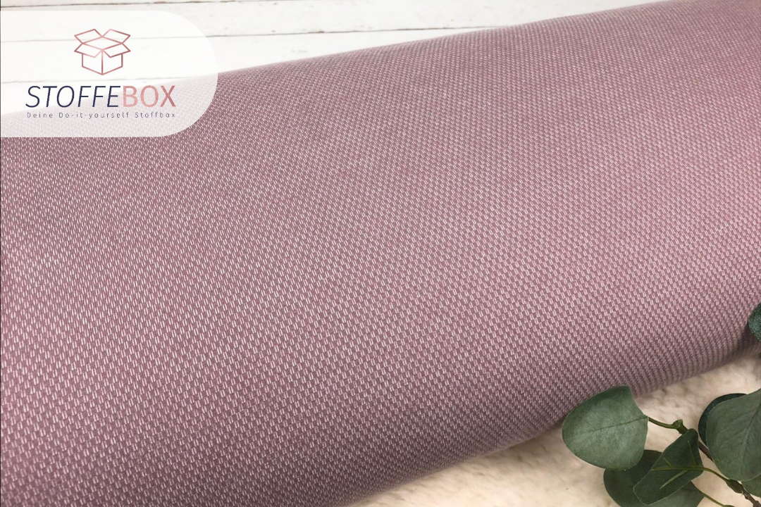 Jacquard Sweat Kuschelsweat 340g/qm gebürstet angeraut Öko-Tex 100 uni (verschiedene Farben) – Bild 5