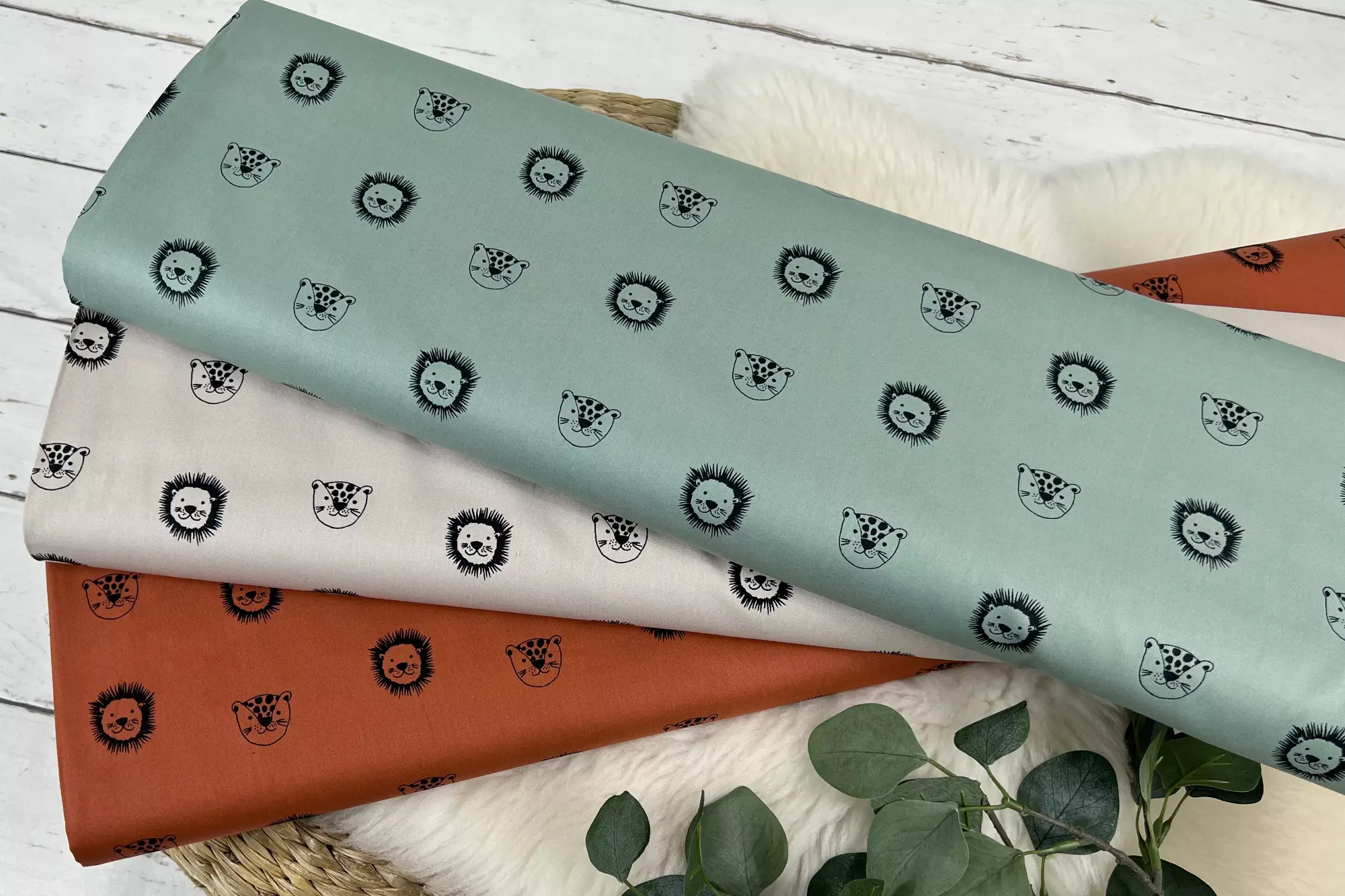 Bio Baumwollstoff aus 100% Baumwolle als Meterware online kaufen