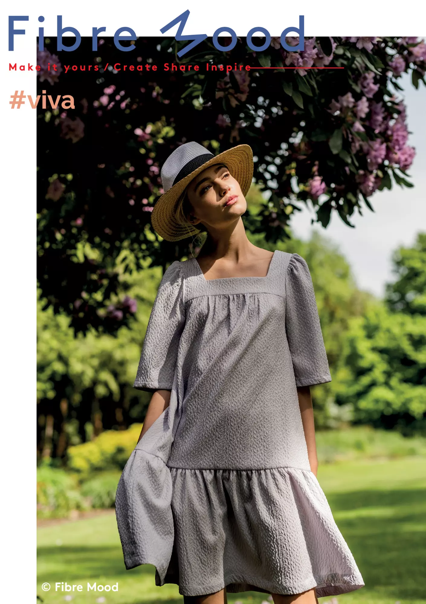 Tragebild Fibre Mood 20 viva mit 3D STRETCH JACQUARD in hellviolett