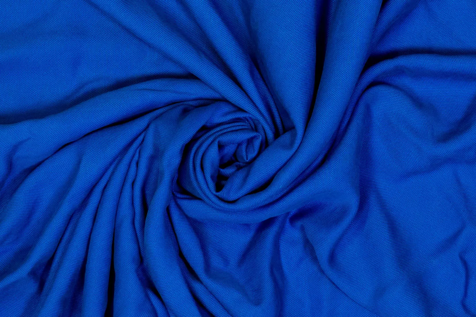 Reststück 45cm Fibre Mood 20 Viva und Jill - Lyocell Tencel Stoff Uni blau - Öko Tex 100 – Bild 2
