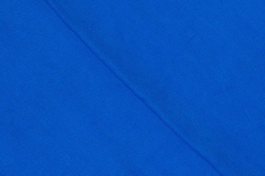 Reststück 45cm Fibre Mood 20 Viva und Jill - Lyocell Tencel Stoff Uni blau - Öko Tex 100 – Bild 4