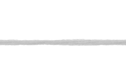 Soft Gummiband Kordel - 3mm und 2mm Stärke in weiß und beige