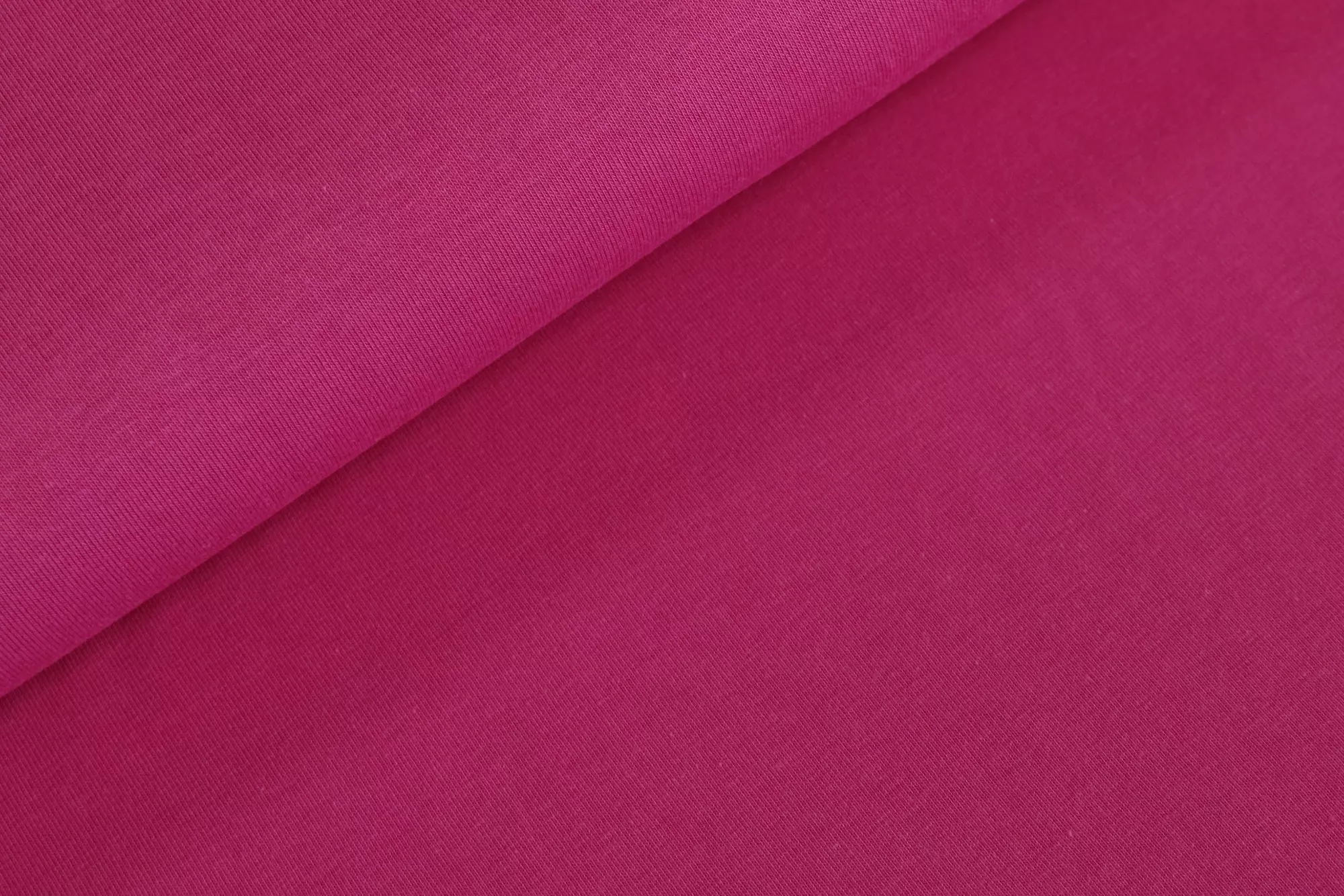 Modal Baumwoll Jersey in Uni hellpink