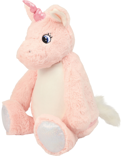 rosa Einhorn kuscheltier mit namen für mädchen