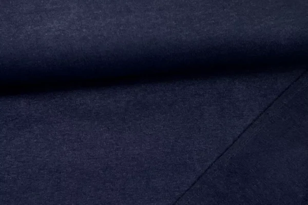 feiner Soft Strickstoff in Uni dunkelblau