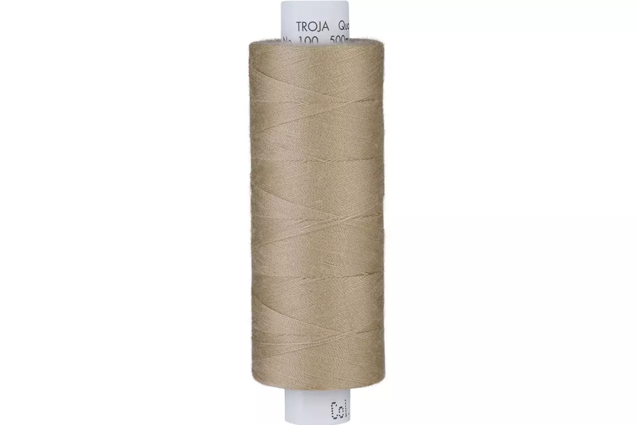 Troja Nähgarn 1222 dunkelbeige - Y173