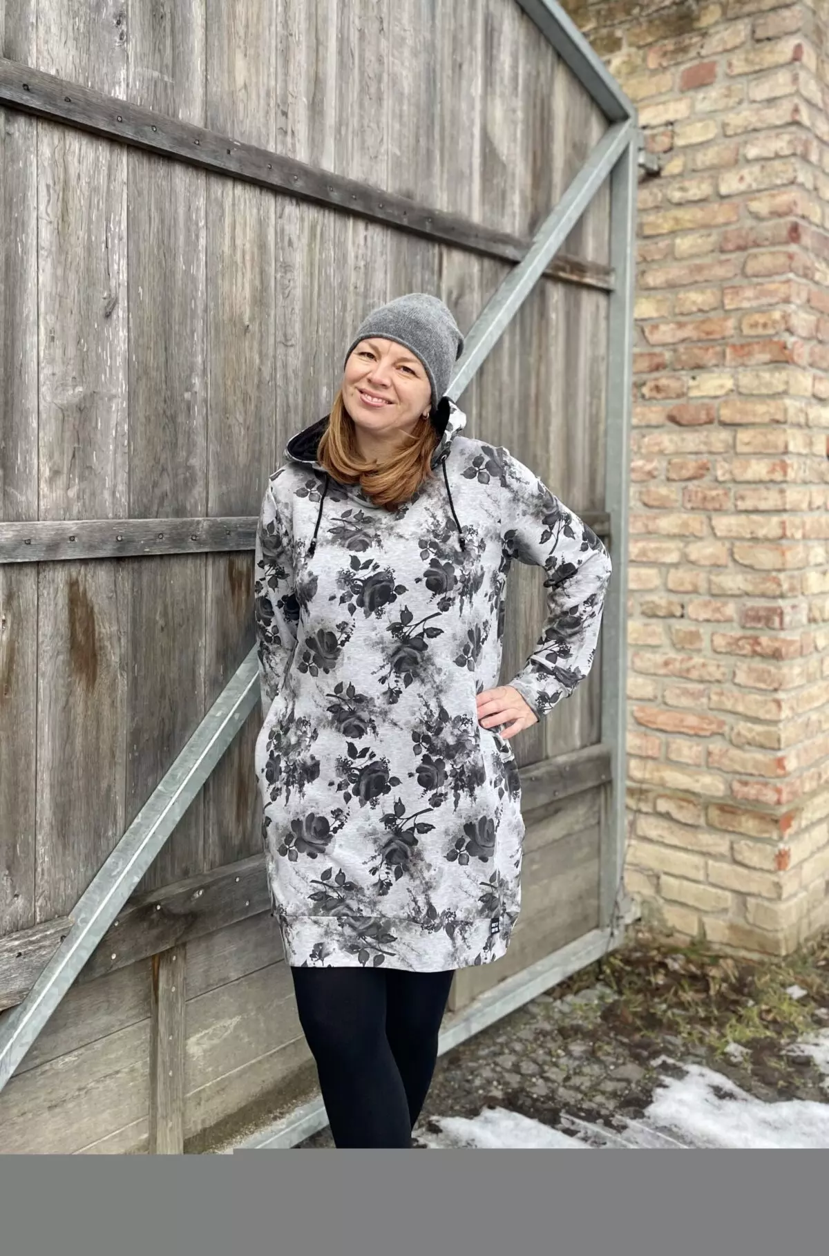 Papierschnittmuster Fadenkäfer X-te Hoodie Damen – Bild 6