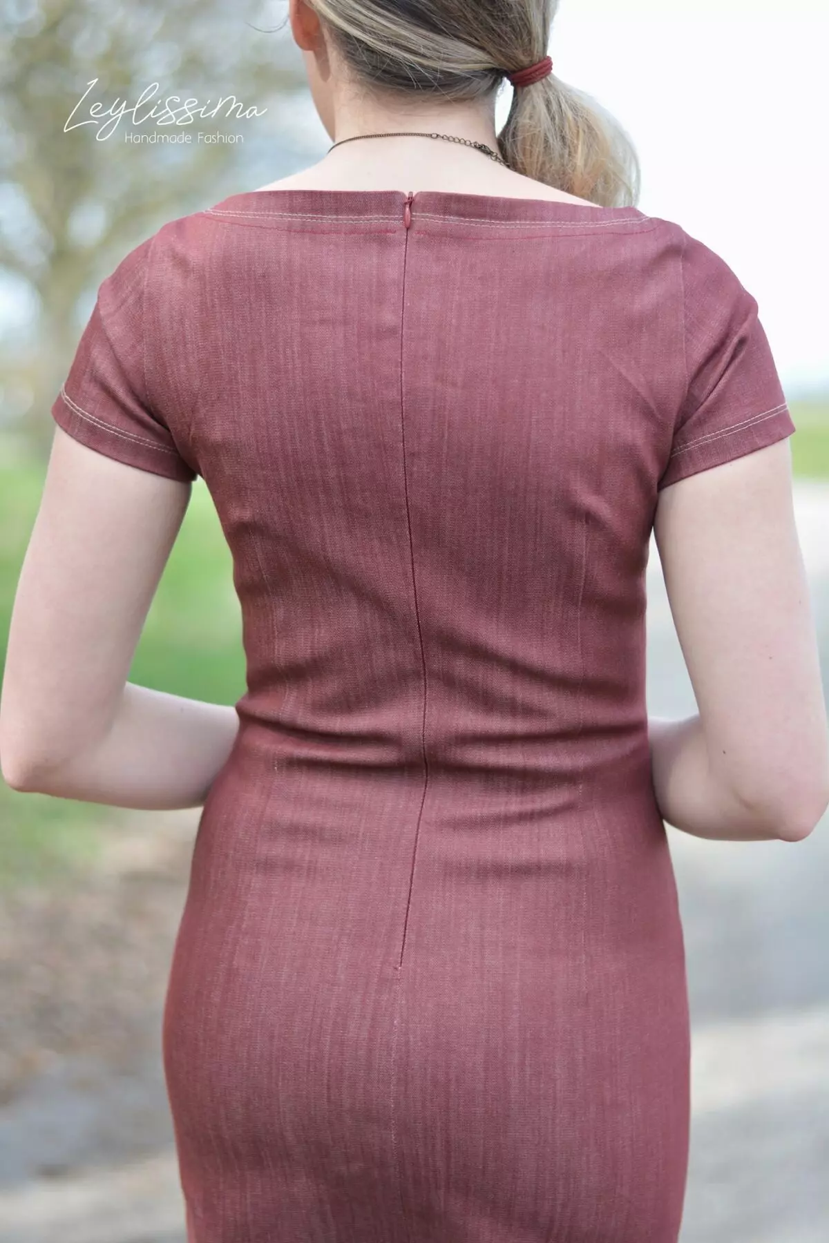 Papierschnittmuster Fadenkäfer Etui Kleid Damen – Bild 3