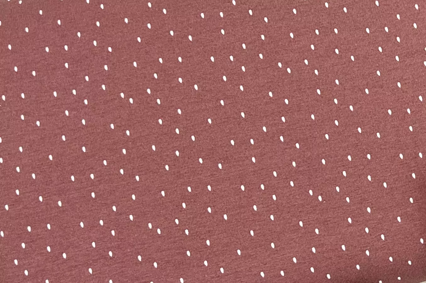Jersey Stoff mit Tropfen in mauve