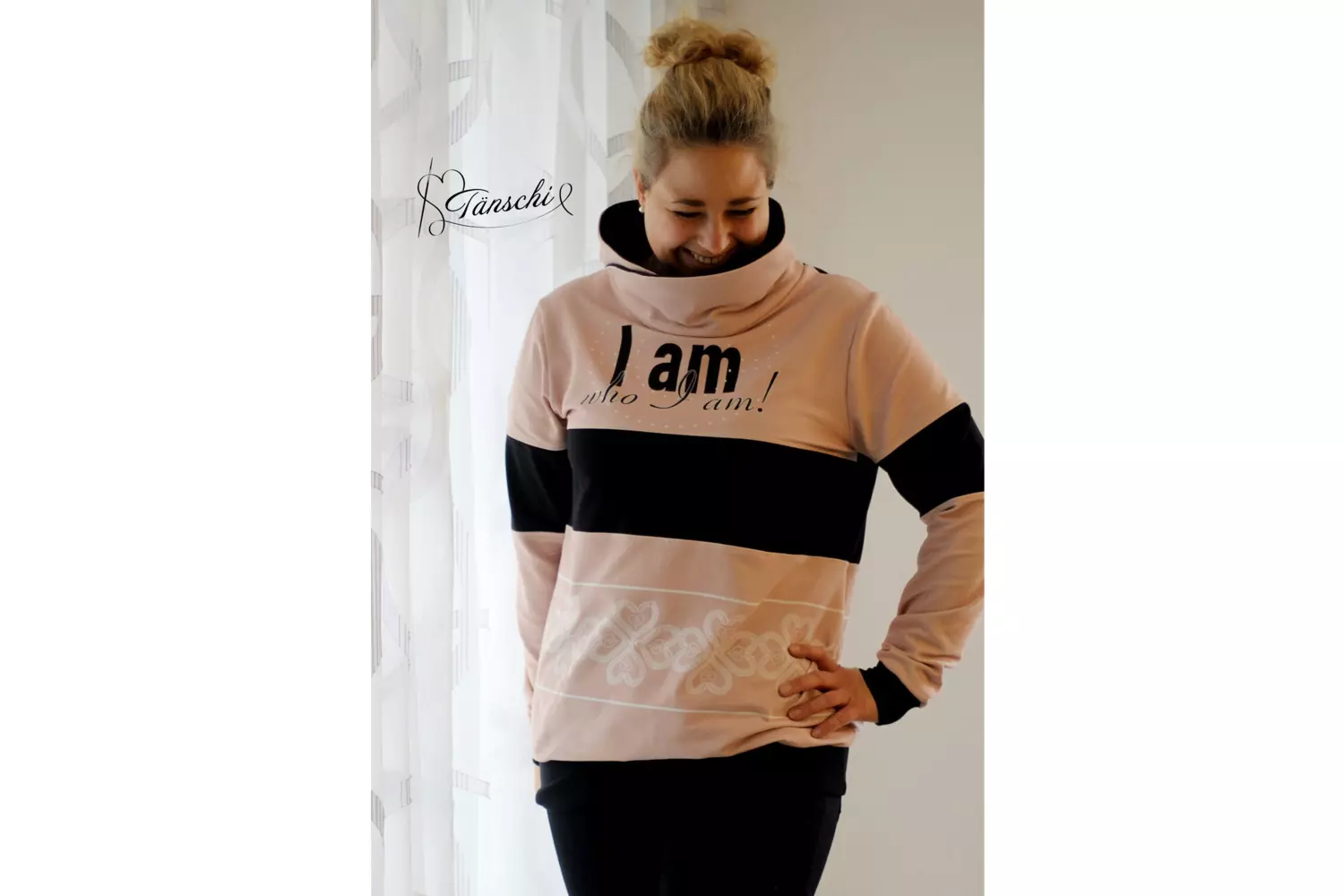 Papierschnittmuster Fadenkäfer Hoodie Toni Damen – Bild 3