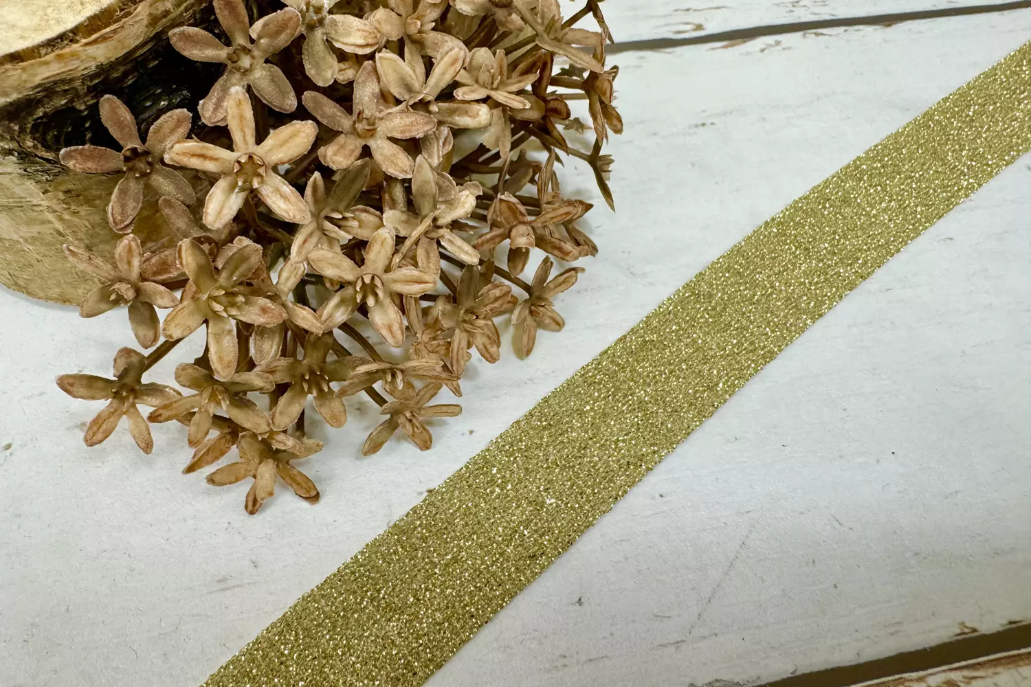 Glitzer Schrägband Lurex 2cm Breit - verschiedene Farben – Bild 5