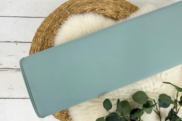 Lycrastoff in Uni Farbe in mint