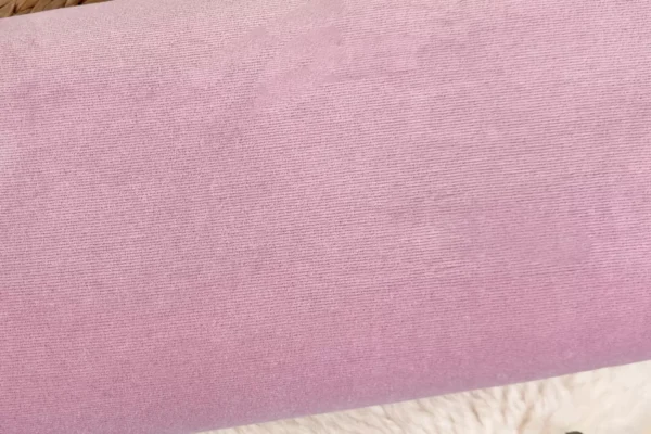 Feincord Jersey Baumwolle - Uni altrosa - Öko Tex 100