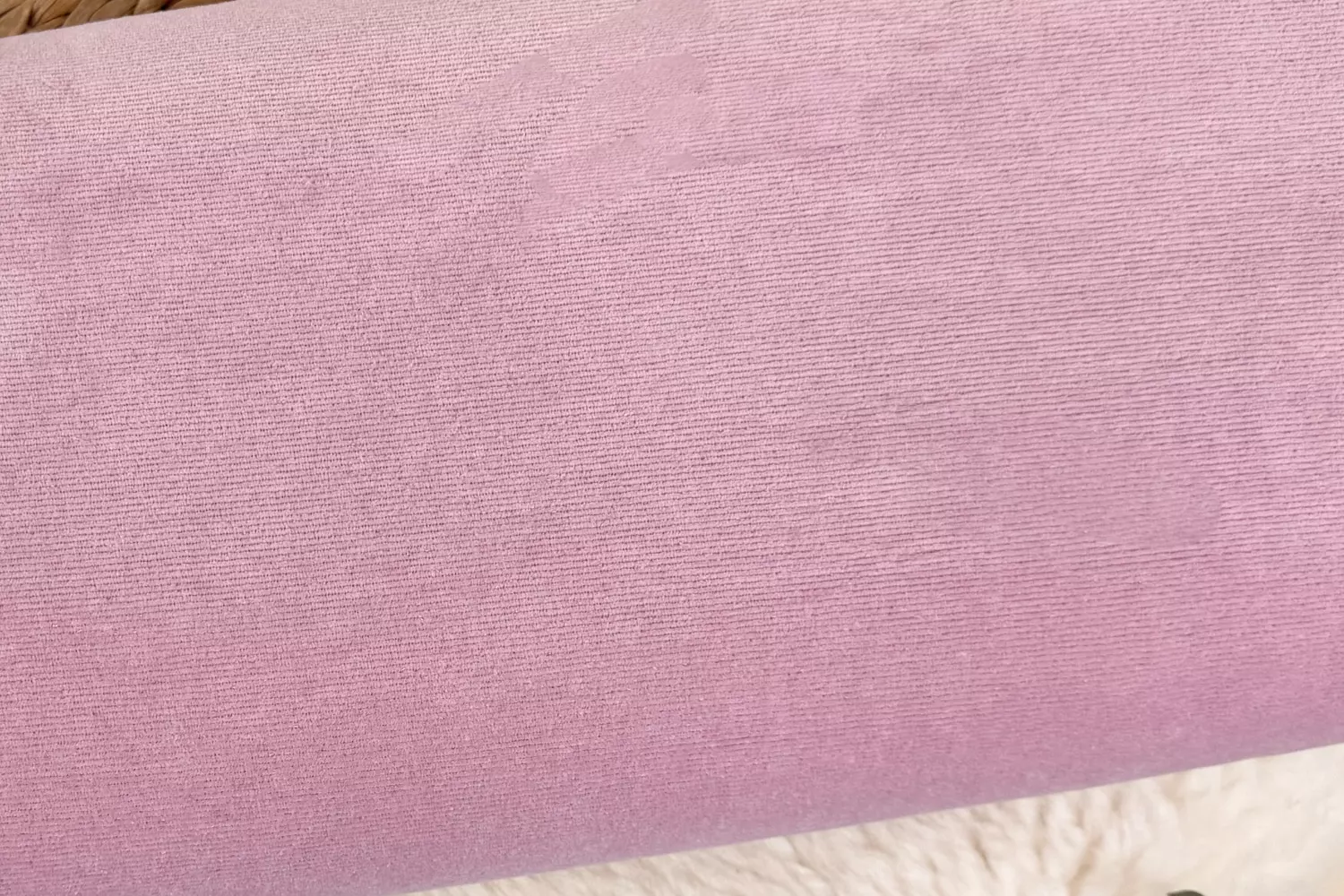 Feincord Jersey Baumwolle - Uni altrosa - Öko Tex 100