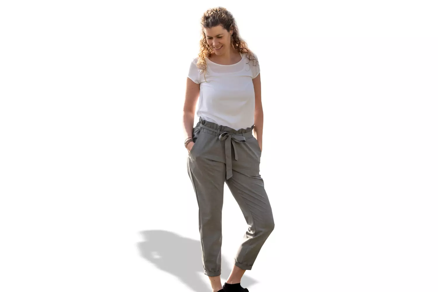 Papierschnittmuster Fadenkäfer Hose Nora Damen – Bild 2