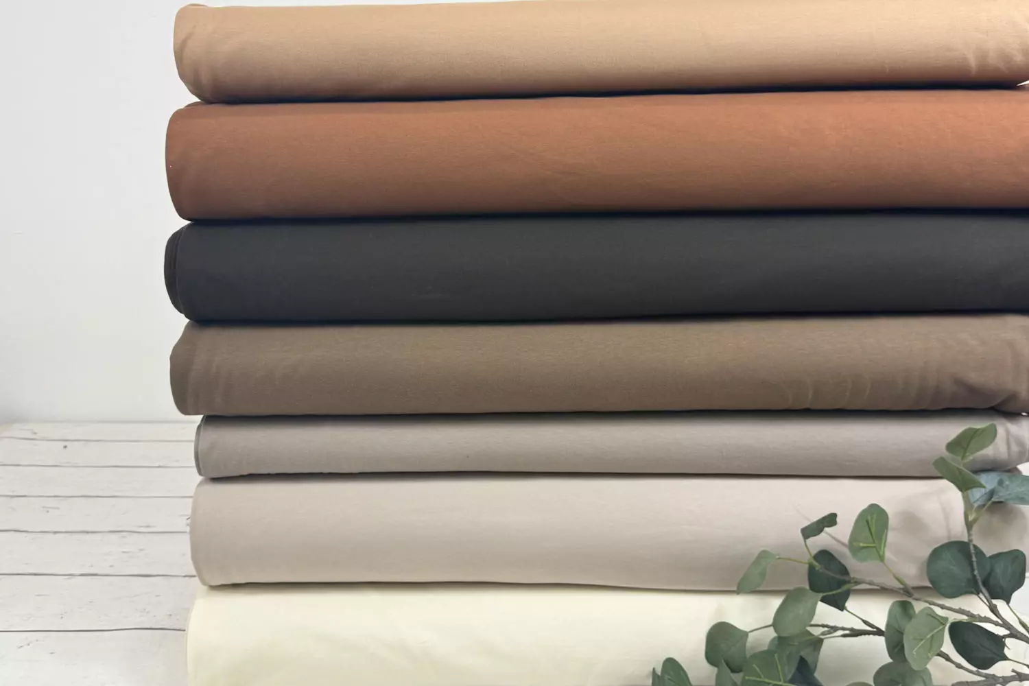 French Terry Stoff - Uni (versch. Farben) - Öko-Tex-100